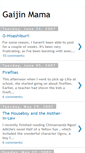 Mobile Screenshot of gaijinmama.blogspot.com