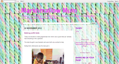 Desktop Screenshot of marshmallowmum.blogspot.com