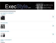 Tablet Screenshot of execstyle.blogspot.com