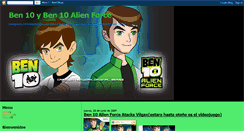 Desktop Screenshot of ben10ss.blogspot.com