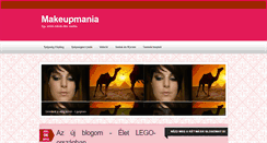 Desktop Screenshot of makeupmania-bunny.blogspot.com