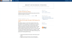 Desktop Screenshot of businessphone.blogspot.com