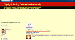 Desktop Screenshot of daylightsavingqueensland.blogspot.com