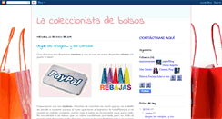 Desktop Screenshot of lacoleccionistadebolsos.blogspot.com