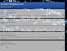 Tablet Screenshot of davidxxl.blogspot.com