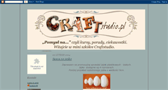 Desktop Screenshot of craftstudio-online.blogspot.com