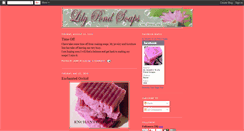 Desktop Screenshot of lilypondsoaps.blogspot.com