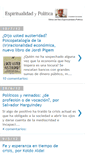 Mobile Screenshot of espiritualidadypolitica.blogspot.com