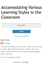 Mobile Screenshot of learningstyles-clark.blogspot.com