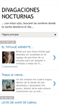 Mobile Screenshot of nuevasdivagacionesnocturnas.blogspot.com