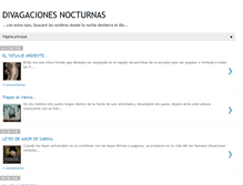 Tablet Screenshot of nuevasdivagacionesnocturnas.blogspot.com