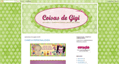 Desktop Screenshot of coisasdegigi.blogspot.com