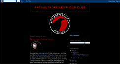 Desktop Screenshot of anti-authoritariangunclub.blogspot.com