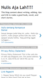 Mobile Screenshot of nulis-aja.blogspot.com