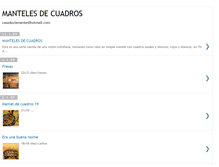 Tablet Screenshot of mantelesdecuadrosjuancasado.blogspot.com