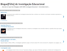 Tablet Screenshot of investigazona.blogspot.com