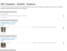 Tablet Screenshot of lsc-creazioni.blogspot.com
