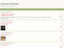 Tablet Screenshot of colectivoiletrados.blogspot.com