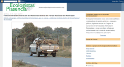 Desktop Screenshot of ecologistasplasencia.blogspot.com