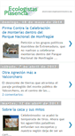 Mobile Screenshot of ecologistasplasencia.blogspot.com