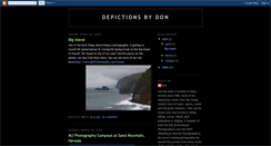 Desktop Screenshot of depictionsbydon.blogspot.com