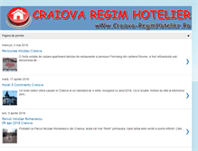 Tablet Screenshot of cazare-craiova.blogspot.com