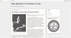 Desktop Screenshot of mondayeveningclub.blogspot.com