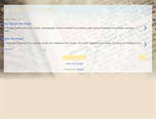 Tablet Screenshot of bdnewspaperonline.blogspot.com