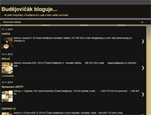 Tablet Screenshot of budejovicak.blogspot.com