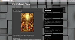 Desktop Screenshot of fefilosofica.blogspot.com