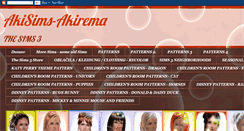Desktop Screenshot of akisims-akirema.blogspot.com