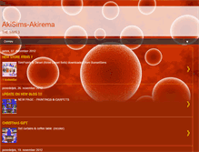 Tablet Screenshot of akisims-akirema.blogspot.com