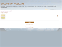 Tablet Screenshot of excursionholidays.blogspot.com