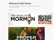 Tablet Screenshot of bollywoodtadkamasala.blogspot.com