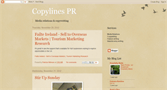 Desktop Screenshot of copylinespr.blogspot.com