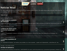 Tablet Screenshot of noticias-velad.blogspot.com