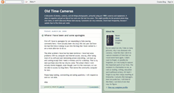 Desktop Screenshot of oldtimecameras.blogspot.com