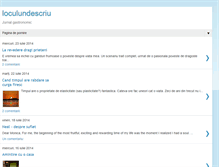 Tablet Screenshot of loculundescriu.blogspot.com