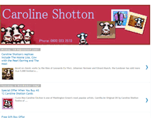 Tablet Screenshot of carolineshottoncards.blogspot.com