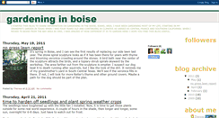 Desktop Screenshot of gardeninginboise.blogspot.com