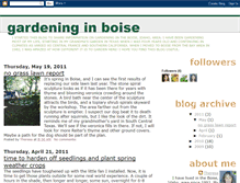 Tablet Screenshot of gardeninginboise.blogspot.com