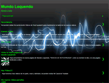 Tablet Screenshot of mundoloquendo.blogspot.com