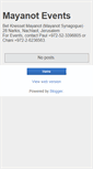 Mobile Screenshot of mayanotevents.blogspot.com