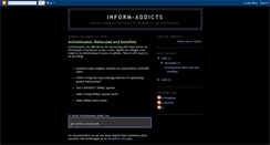 Desktop Screenshot of informaddicts.blogspot.com