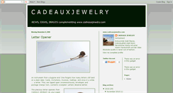 Desktop Screenshot of cadeauxjewelry.blogspot.com