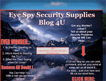 Tablet Screenshot of eyespysecuritysuppliesblog4u.blogspot.com