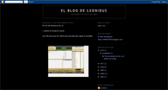 Desktop Screenshot of leonidus-poker.blogspot.com