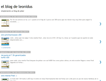 Tablet Screenshot of leonidus-poker.blogspot.com