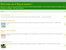 Tablet Screenshot of chez-ma-nounou.blogspot.com