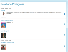 Tablet Screenshot of karalhadaportuguesa.blogspot.com